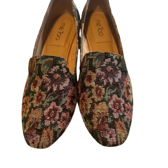 Me Too Gwen Block Heel Loafers for Women - Multicolor Tapestry - Picture 2 of 14
